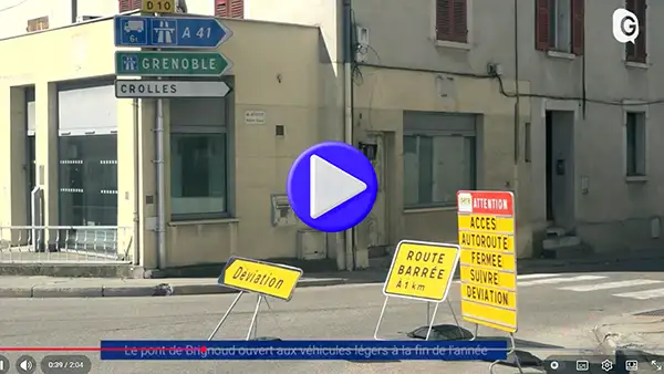 Avant travaux du pont
